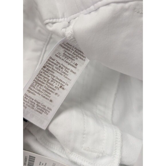 J. Crew 5" Classic Chino Short White Summer Neutral Size 8 - Picture 6 of 9